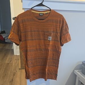 Howler Brothers Rust Patterned Tee